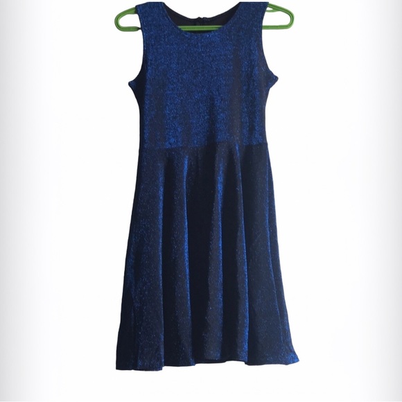 HP. WOMEN’S Sparkle Sleeveless Fit & Flare Cocktail Dress Sz M - Picture 1 of 4